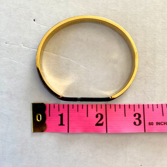 Ashley Bridget 18K Gold Plated Elastic Holder Cuff Bracelet - Picture 11 of 11